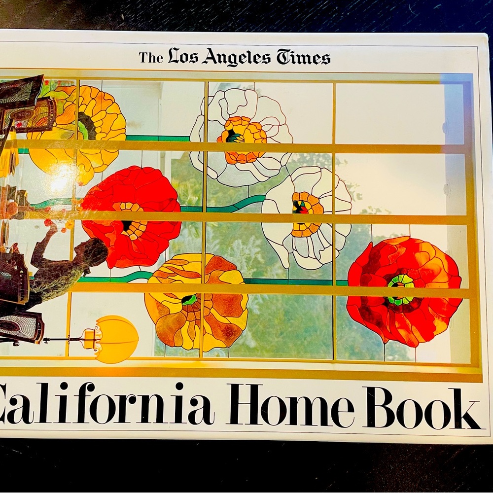 The LA TIMES 1982 California Home Decorative Coffee Table Book of Design